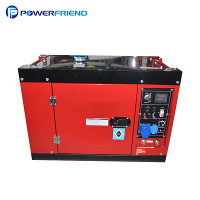 2kw 2.2kw Small Silent Air Cooled Diesel Portable Welding Generator 190a PD6500SW