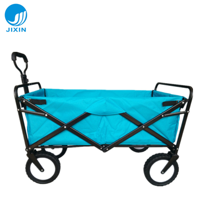 Outdoor Trolley Folding Trolley Garden Trolley Beach Cart Easy-carrying Supermarket Trolley
