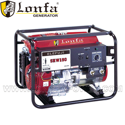 GX390 389cc Gasoline Welder Generator Price Welding Portable Generator Set With 25L Wheel